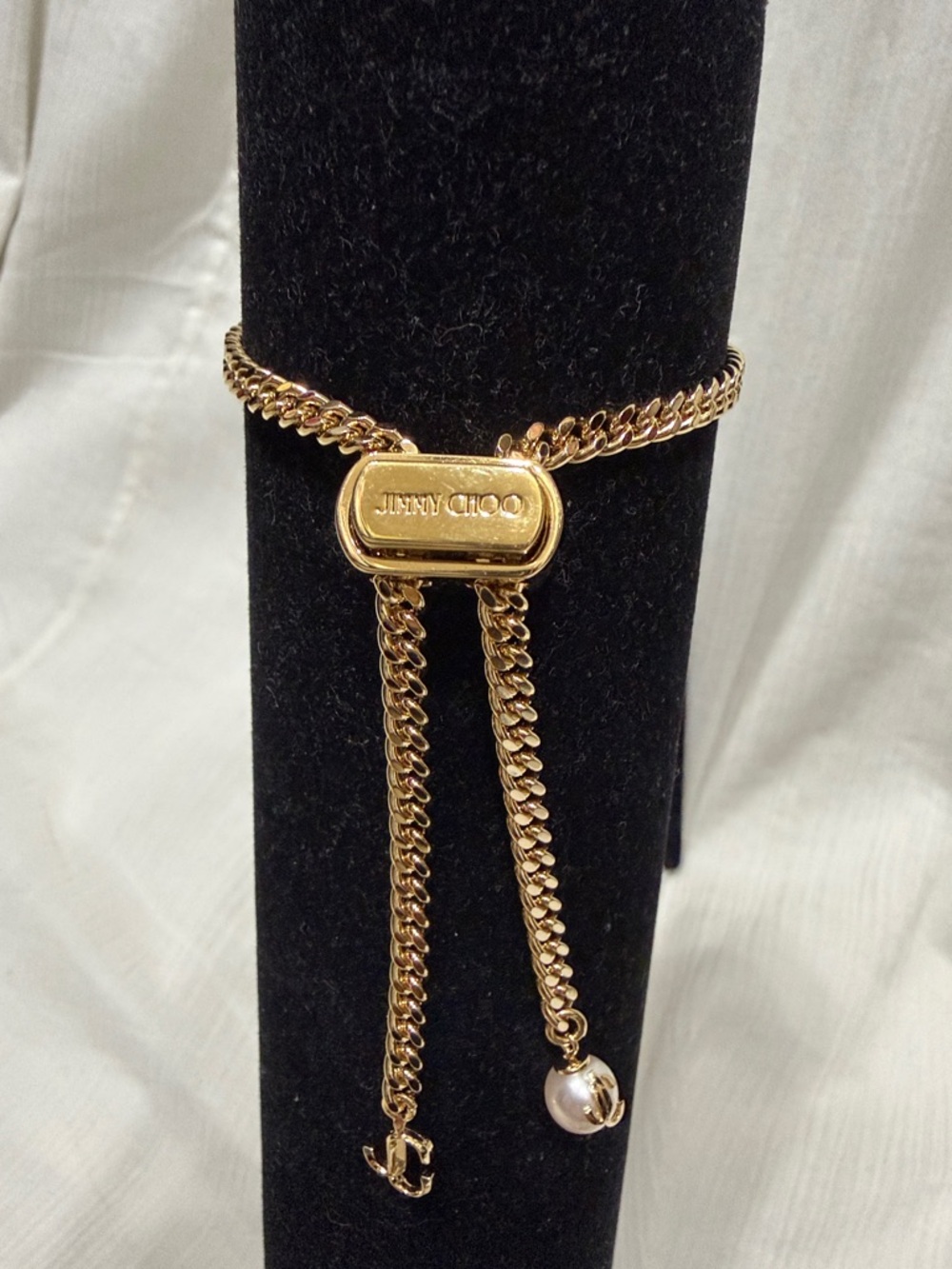 Jimmy Choo Bon Bon Pearl Detail Bracelet - NWOT